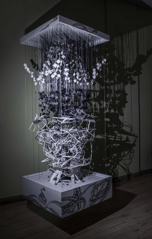 Book1mixed media,200*90*70cm,Aaran Gallery,2020